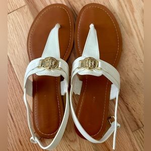 Tommy Hilfiger White Sandals